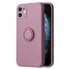 Dėklas iLike Apple IPHONE 14 PRO SILICONE RING Violetinė
