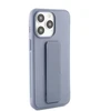 iLike Tylny pokrowiec Apple iPhone 14 Pro Silikoninis dėklas with stand Violetinė (ILIAPP14PSWSP)