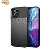 TakeMe Thunder TPU itin plonas galinio dangtelio dėklas, skirtas Apple iPhone 12 Pro Max Juodas