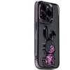 iLike Tylny pokrowiec Apple iPhone 14 Pro Max Silikoninis dėklas Print Desire Rabbit Violetinė ILIAPP14PMPDRP