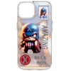 iLike Tylny pokrowiec Apple iPhone 15 PC Silikoninis dėklas Mėlyna Boy ILIAPP15PSBB