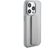 iLike Tylny pokrowiec Apple iPhone 15 Pro Silikoninis dėklas with stand Sidabrinis ILIAPP15PSWSS