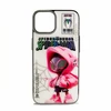 iLike Tylny pokrowiec Apple iPhone 14 PC Silikoninis dėklas Spider Sense Baltas Rožinė ILIAPP14PSSP