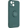 Dėklas iLike Tylny pokrowiec Apple iPhone 14 Silicone case Dark Žalias