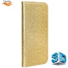 TakeMe 3D-Crystal Shine Magnetic Fix Book Dėklas, skirtas Samsung Galaxy S21 (G991B) Gold