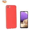 Pferd TakeMe Soft jausmas itin plonas matinis galinio dangtelio dėklas, skirtas Samsung Galaxy A32 (A326) 5G Raudona