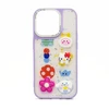 Dėklas iLike Tylny pokrowiec Samsung Galaxy A34 Epoxy Cartoon Cover Violetinė ILISAMA34EC