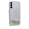 iLike Tylna obudowa Samsung Galaxy A14 5G Silikoninis dėklas Vanduo Glitter Rainbow (ILISAMA14SWGR)