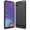 Pferd TakeMe CARBON efekto TPU itin plonas galinio dangtelio dėklas, skirtas Samsung Galaxy A11 (A115) / M11 (M115F) juodas