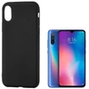 Dėklas iLike Tylny pokrowiec Xiaomi Mi 9 Silicone case Juodas
