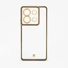 iLike Dėklas na telefon Tylny pokrowiec Xiaomi Poco X6 Pro TPU+PC With Camera Protective Transparent Juodas (ILIXIAPX6PTCPTB)