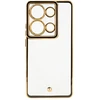 Dėklas iLike Tylna pokrywa Xiaomi Redmi Note 13 Pro 5G TPU+PC With Camera Protective Transparent Juodas (ILIXIARN13P5TCPTB)