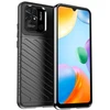Dėklas iLike Hurtel Thunder Case Lankstus šarvuotas atveju Xiaomi Radmi 10C padengti juoda