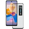OBAL:ME 5D apsauginis stiklas telefonui Infinix Hot 40 Pro Juodas