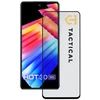 Tactical apsauginis stiklas Shield 5D skirtas Infinix Hot 30 5G su juodos spalvos krašteliu