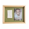 Akcija! Baby Art Pure Frame wooden komplekts mazuļa pēdiņu vai rociņu nospieduma izveidošanai