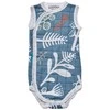Akcija! Lodger Romper Botanimal kokvilnas bodijs bez piedurknēm Ocean 62 cm RF 074_62