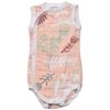 Akcija! Lodger Romper Botanimal kokvilnas bodijs bez piedurknēm Plush 62 cm RF 073_62