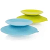 UN Action! Stay-in-Place tray-holder with suction cups for bowls bottles and cups 2 pieces Sky&amp Lime 160494 LIS