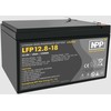 Akumuliatorius Azo Akumulators LiFePO4 12 8 V 18Ah BT ar T2 (F2) złączem NPP