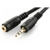 Amberin Extension Cable Premium audio 3.5mm M/F, 5.0m