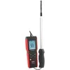 Termo anemometras ; 0~30m/s; -20~70C; 0~999900m³/min, pasirenkama ortakių forma, UNI-T