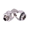 Kein Hersteller Connection 90 degrees G1/4 inch to 10/8mm angle – sidabrinis glossy
