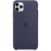 Apple iPhone 11 Pro Max silikoninis dėklas Midnight Mėlyna