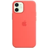 Apple iPhone 12 mini Silikoninis dėklas su MagSafe, Citrusų rožinė (Pink Citrus)