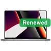 Apple Renew Grade C MacBook Pro 16 A2485 2021 16.2 " 16 GB SSD 1000 GB Apple M1 Pro 16-core CPU macOS Klaviatūros kalba: US