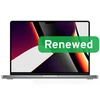 Apple Renewed Grade B MacBook Pro 14 A2442 14 " 16 GB SSD 1000 GB Apple M1 Pro 10-core CPU macOS Klaviatūros kalba: US/RU RAPA244281C4DC32W (4770070886755)