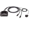 ATEN 2-Port USB-C 4K DisplayPort KVM Switch with Remote Port Selector