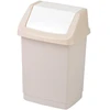 Šiukšliadėžė Curver, smėlio ruda, 15 l, 235 x 235 x 438 mm