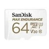 Atminties kortelė SanDisk Max Endurance microSDXC 64GB Class 10 U3 + Adapter