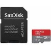 Atminties kortelė SANDISK Ultra Micro SDXC 128GB + SD adapteris, 100MB/s, 10 klasė, UHS-I
