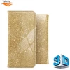 TakeMe 3D-Crystal Shine Magnetic Fix Book Dėklas, skirtas Samsung Galaxy A72 (A726) 5G Gold