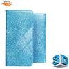 TakeMe 3D-Crystal Shine Magnetic Fix Book Dėklas, skirtas Samsung Galaxy M51 (M515F) Mėlynas