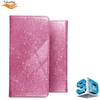 TakeMe 3D-Crystal Shine Magnetic Fix Book Dėklas, skirtas Samsung Galaxy M51 (M515F) Rožinė