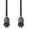 Nedis Optický audio kabelis TosLink (M) - TosLink (M) 5.00 m antracit