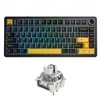 F75 EN / RU Layout Mechanical Gaming keyboard Baltas Reaper switch