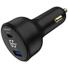 Įkroviklis Evelatus Auto ładowarki Express Car Charger 65W Juodas RCC-634