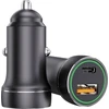 nemo Charger Car Charger 3.1A 18W 2x USB Jellico F2S juodas