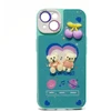 Dėklas Back cover iLike Apple iPhone 15 EPOXY CARTOON COVER Mėlyna