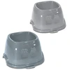 Apra Stefanplast Feed bowl Break 9 0,7L 19x19x11cm assorted pilkas/mėlynas
