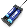 XTAR MC2P - Micro USB Ladegeraet Li-Ion 2 slot Ekranas - Charger - Lithium Ion (Li-Ion)