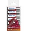Baterija Philips Power Alkaline AA 20 lizdinių plokštelių