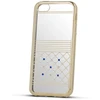 Dėklas Beeyo Luxury Silicone Back Case For Samsung G930 Galaxy S7 Transparent - Gold