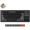 Keychron V3 Ultra Wireless (V3U-D1) – US išdėstymas – Hot-Swappable Silk POM Raudona – Juodas (Juoda) Mechaninė Belaidė Žaidimų Klaviatūra