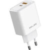 Laidinis įkroviklis Beline 45W USB-A/USB-C BLN2CW45 baltos spalvos