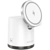 Jellico Charger Bezvadu lādētājs Jellico W22 4in1 Wireless charger Magsafe 15W iPhone + 3W Apple Watch + Airpods + Lamp Baltas 6974929205959